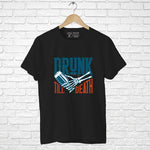 "DRUNK TILL DEATH", Boyfriend Women T-shirt - FHMax.com