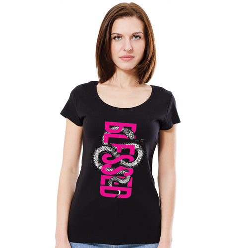 Blessed, Women Half Sleeve T-shirt - FHMax.com