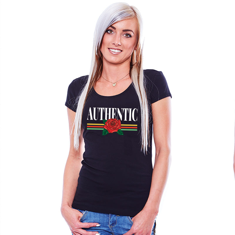 Authentic, Women Half Sleeve T-shirt - FHMax.com