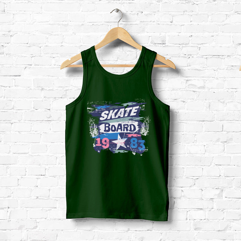 "SKATE BOARD 1983", Men's Vest - FHMax.com