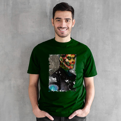 "WEIRD FACE", Men's Half Sleeve T-shirt - FHMax.com