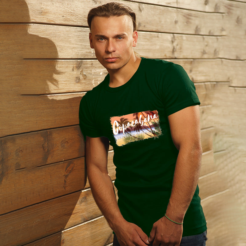 "THE DREAM OF PARADISE", Men's Half Sleeve T-shirt - FHMax.com