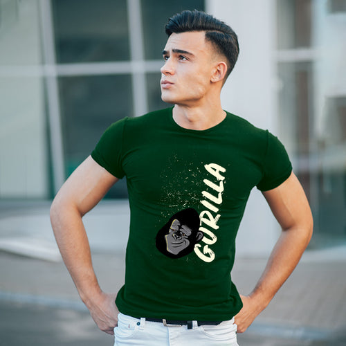 Gorilla, Men's Half Sleeve T-shirt - FHMax.com