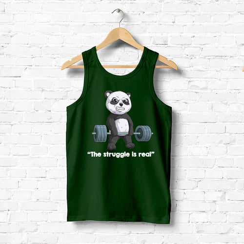 "THE STRUGGLE IS REAL", Men's vest - FHMax.com