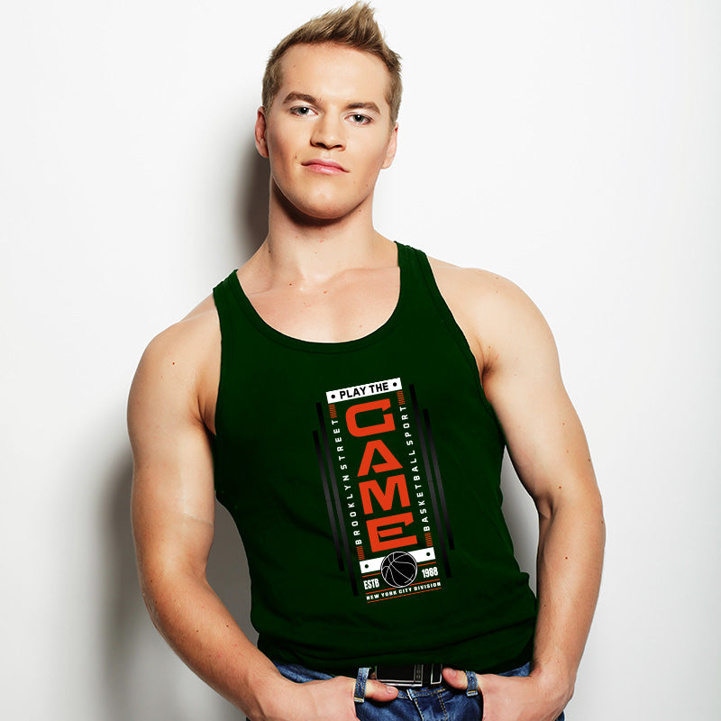 "PLAY THE GAME", Men's vest - FHMax.com