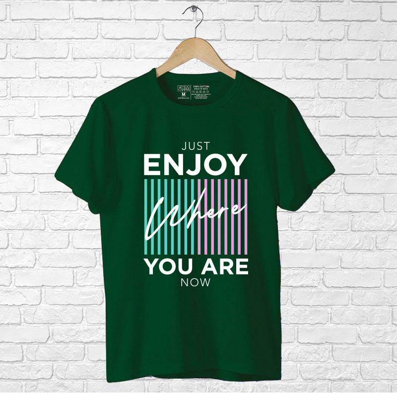 Just Enjoy, Boyfriend Women T-shirt - FHMax.com