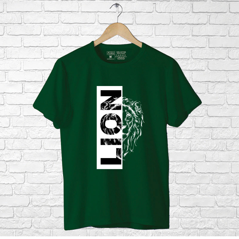 Lion, Men's Half Sleeve T-shirt - FHMax.com