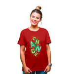 "CHANGE", Boyfriend Women T-shirt - FHMax.com