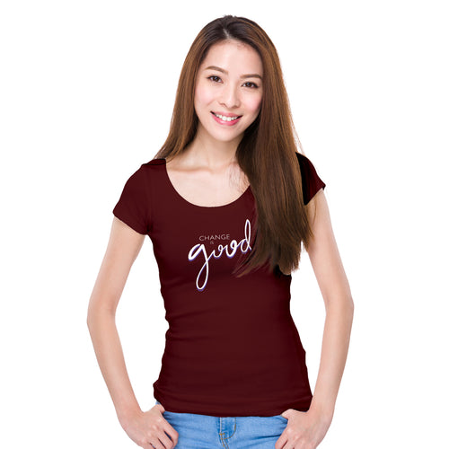 Change is Good, Women Half Sleeve T-shirt - FHMax.com