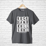 "ROCK AND ROLL SOUL", Men's Half Sleeve T-shirt - FHMax.com