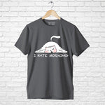 "I HATE MORNING", Boyfriend Women T-shirt - FHMax.com