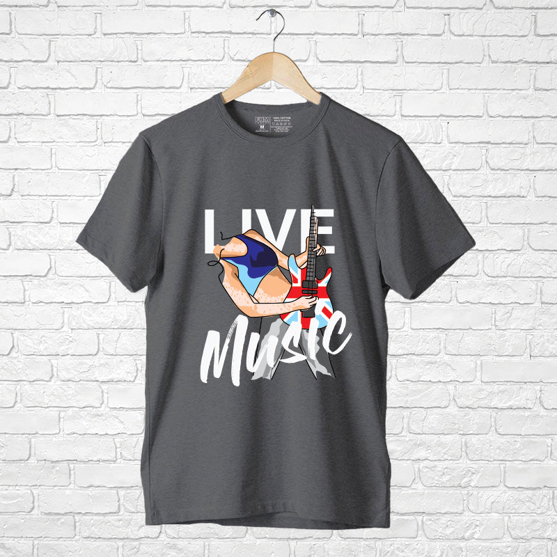 "LIVE MUSIC", Boyfriend Women T-shirt - FHMax.com