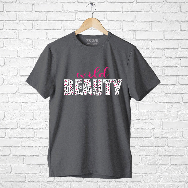 "WILD BEAUTY", Boyfriend Women T-shirt - FHMax.com