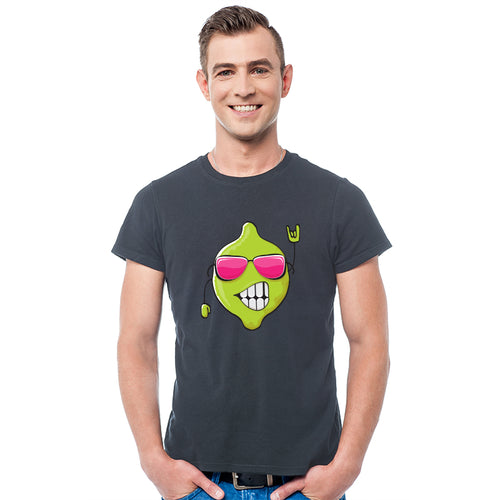 "LEMON", Men's Half Sleeve T-shirt - FHMax.com