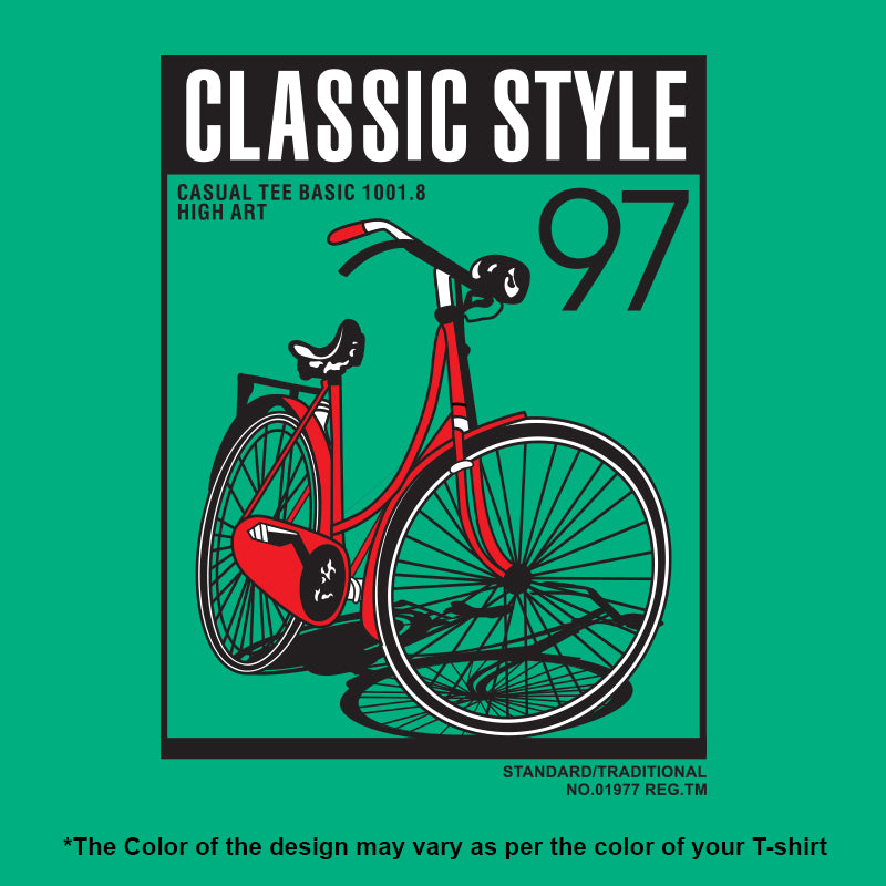 "CLASSIC STYLE", Men's Half Sleeve T-shirt - FHMax.com