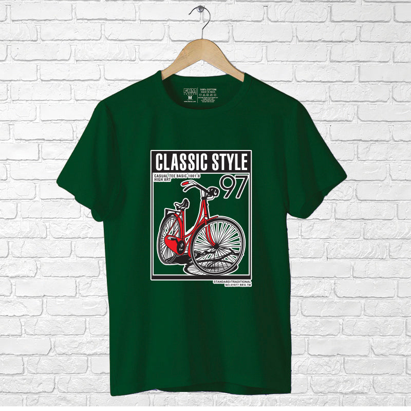 "CLASSIC STYLE", Men's Half Sleeve T-shirt - FHMax.com