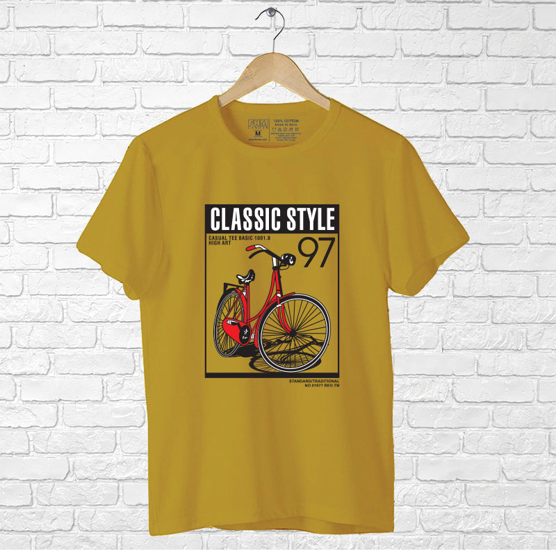 "CLASSIC STYLE", Men's Half Sleeve T-shirt - FHMax.com