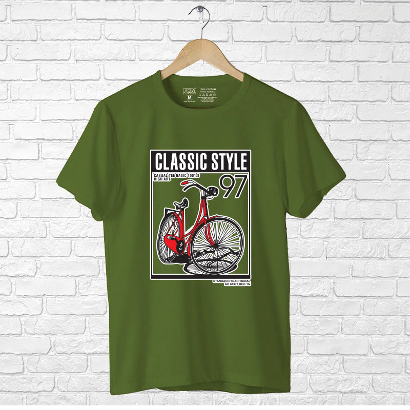 "CLASSIC STYLE", Men's Half Sleeve T-shirt - FHMax.com