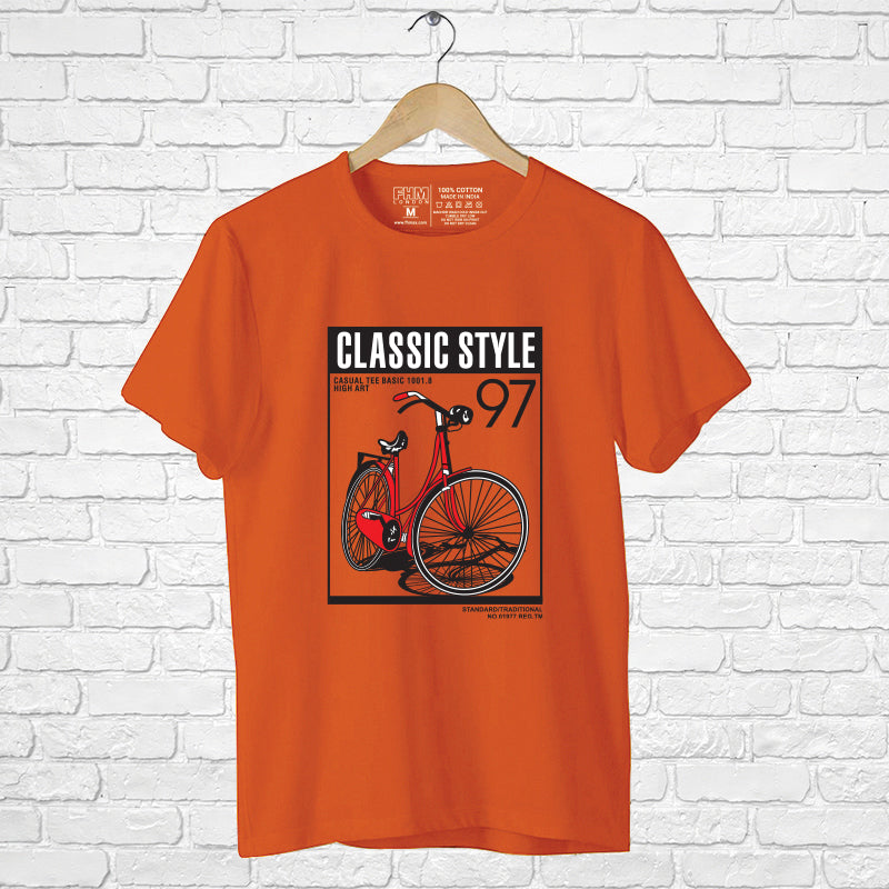 "CLASSIC STYLE", Men's Half Sleeve T-shirt - FHMax.com