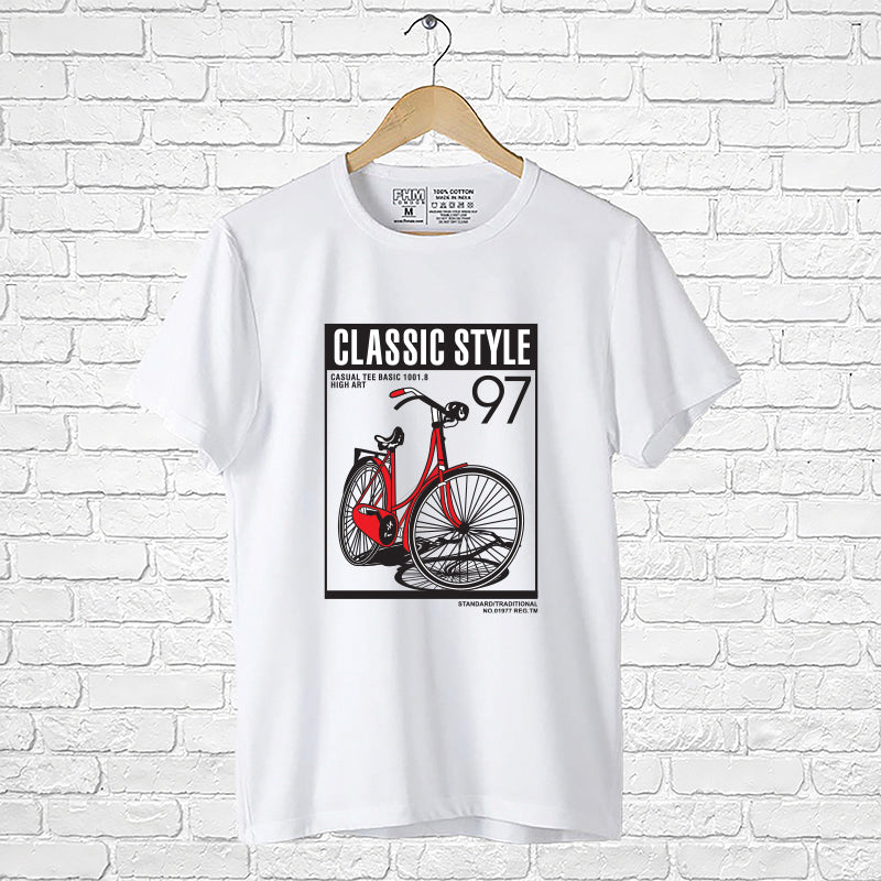 "CLASSIC STYLE", Men's Half Sleeve T-shirt - FHMax.com