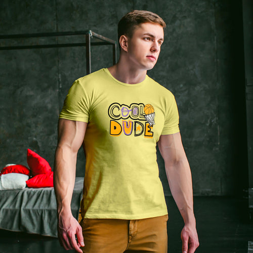 Cool Dude, Men's Half Sleeve T-shirt - FHMax.com