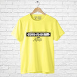 "CORE 75 DENIM", Men's Half Sleeve T-shirt - FHMax.com