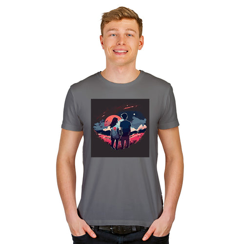 "COUPLES", Men's Half Sleeve T-shirt - FHMax.com
