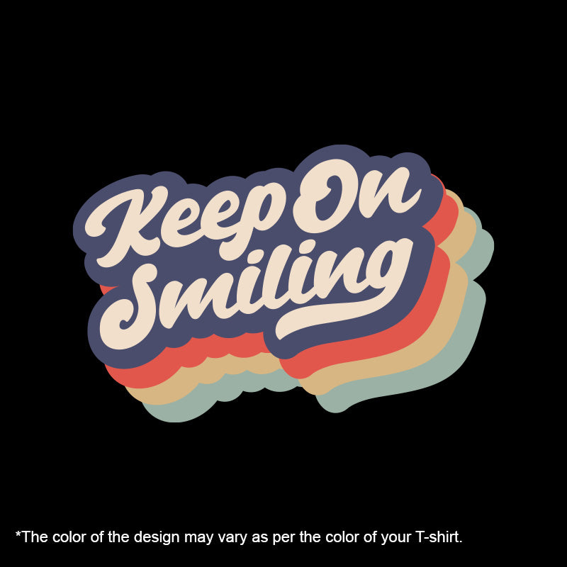 Keep on smiling, Boyfriend Women T-shirt - FHMax.com