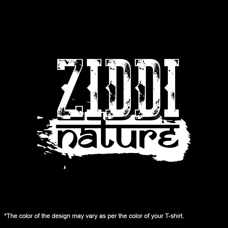 Ziddi Nature, Women Half Sleeve T-shirt - FHMax.com