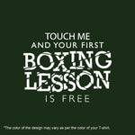 "TOUCH ME AND YOUR FIRST BOXING LESSON HERE", Men's vest - FHMax.com