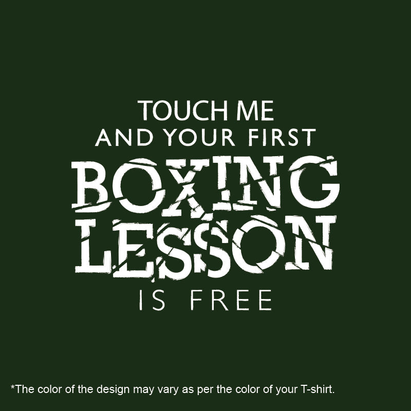 "TOUCH ME AND YOUR FIRST BOXING LESSON HERE", Men's vest - FHMax.com