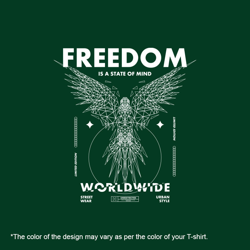 Freedom, Men's Half Sleeve T-shirt - FHMax.com