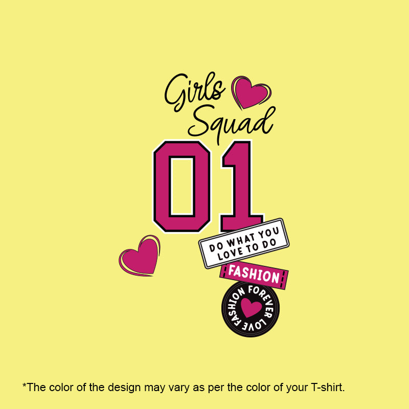 "GIRLS SQUAD", Boyfriend Women T-shirt - FHMax.com