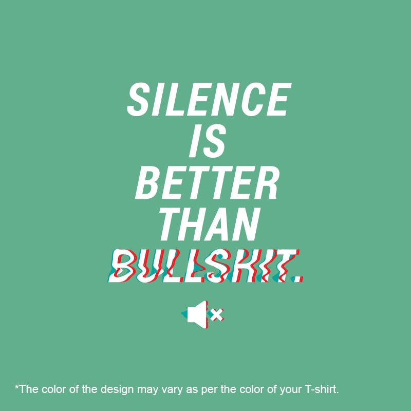 "SILENCE IS BETTER THAN BULLSHIT", Men's vest - FHMax.com