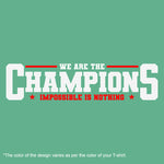 We are the Champions, Men's vest - FHMax.com