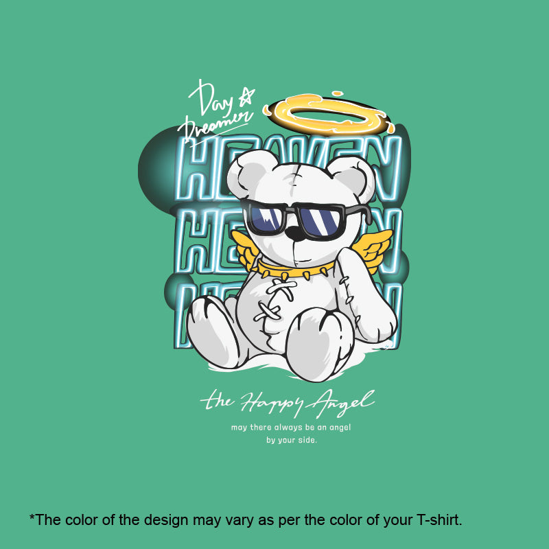 "HEAVEN", Men's Half Sleeve T-shirt - FHMax.com