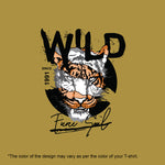 "WILD", Men's Half Sleeve T-shirt - FHMax.com