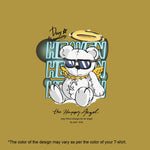 "HEAVEN", Men's Half Sleeve T-shirt - FHMax.com