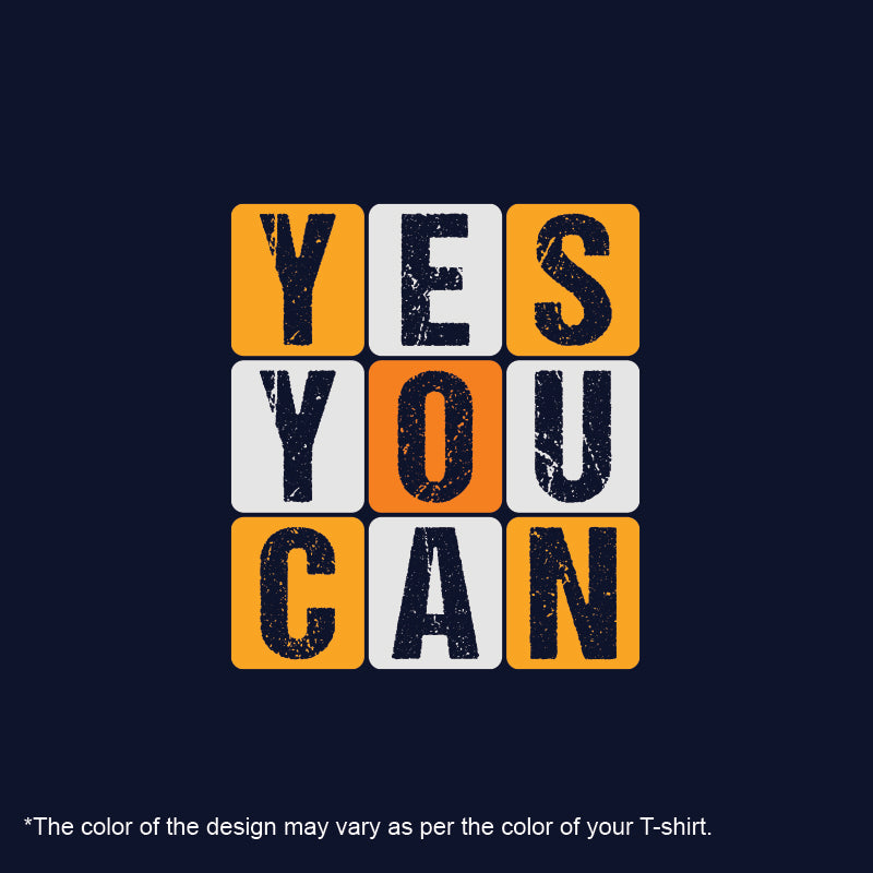 "YES YOU CAN", Men's vest - FHMax.com