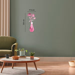 "FLOWER POT", Acrylic Mirror wall art - FHMax.com