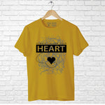"HEART", Boyfriend Women T-shirt - FHMax.com