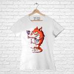 "HUNGRY FOX", Women Half Sleeve T-shirt - FHMax.com