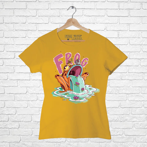 "FROG", Women Half Sleeve T-shirt - FHMax.com