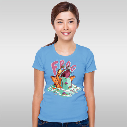 "FROG", Women Half Sleeve T-shirt - FHMax.com