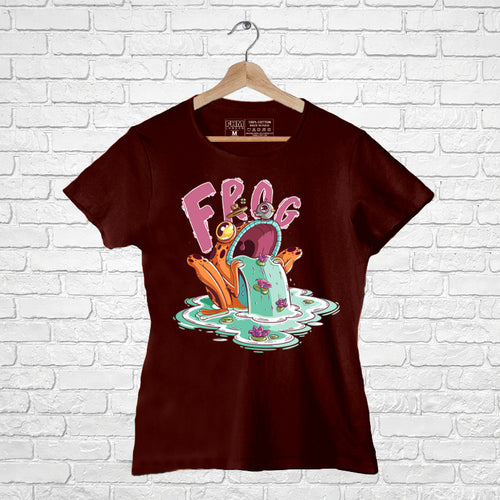 "FROG", Women Half Sleeve T-shirt - FHMax.com