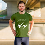 "GET OUT OF YOUR OWN WAY", Men's Half Sleeve T-shirt - FHMax.com