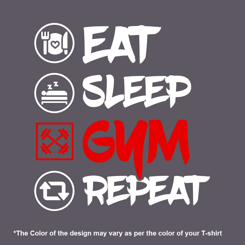 "EAT, SLEEP, GYM, REPEAT", Men's vest - FHMax.com