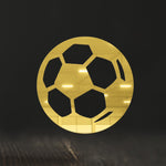 Laser Cutting Football Design, Acrylic Mirror Coaster (2+ MM) - FHMax.com