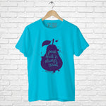 "PEACE FRUIT IS ALWAYS GOOD", Men's Half Sleeve T-shirt - FHMax.com