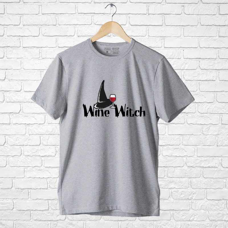 Wine Witch, Boyfriend Women T-shirt - FHMax.com